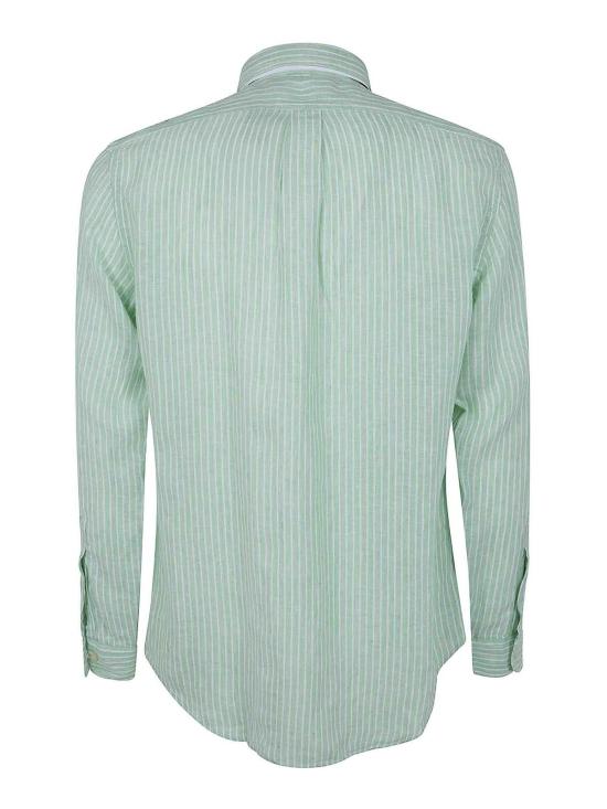 25FW 폴로 랄프로렌 긴팔 셔츠 710B15594007ESSEX Green - POLO RALPH LAUREN