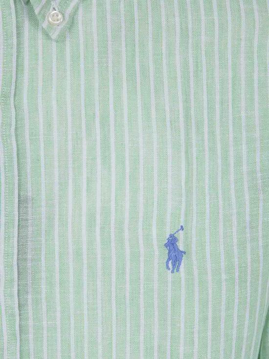 25FW 폴로 랄프로렌 긴팔 셔츠 710B15594007ESSEX Green - POLO RALPH LAUREN