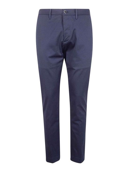 25FW 나인인더모닝 스트레이트 팬츠 ES187P01NAVY Blue