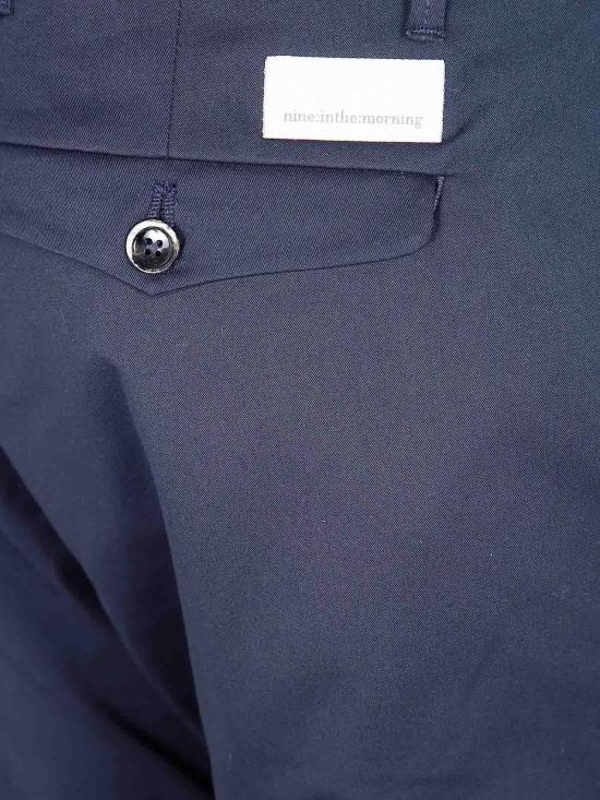 25FW 나인인더모닝 스트레이트 팬츠 ES187P01NAVY Blue - NINE IN THE MORNING