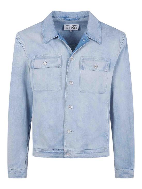 25FW MM6 메종마르지엘라 데님 자켓 SH0AM0078M30056961 BLUE