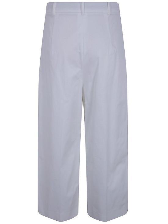 25FW 막스마라 스트레이트 팬츠 26161311126E15 White - MAX MARA