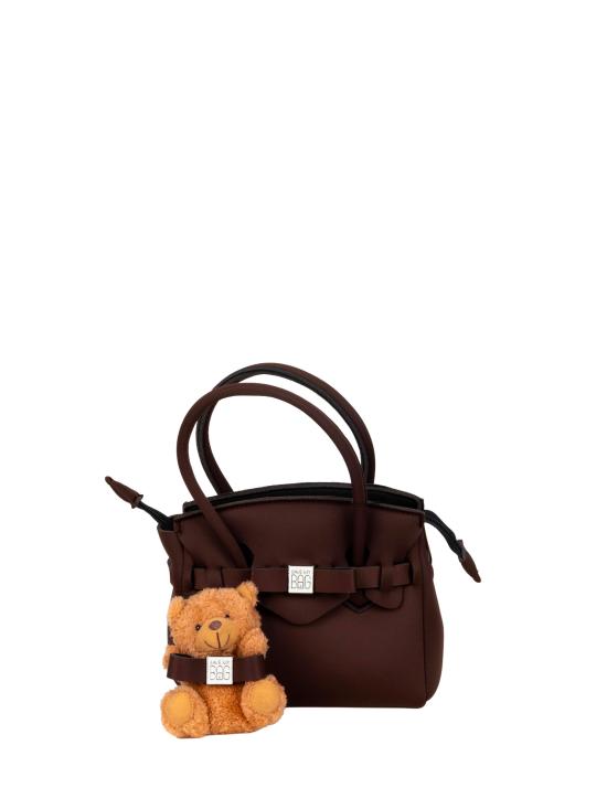 26FW Save My Bag 가방 MISS S LYCRA TEDDYDARK BROWN