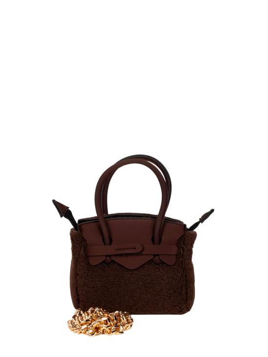 26FW Save My Bag 가방 MISS S ECO FUR LYCRADARK BROWN - OTHER BRANDS