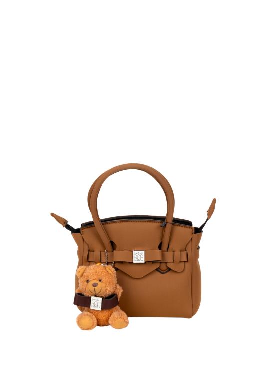 26FW Save My Bag 가방 MISS S LYCRA TEDDYCAMEL