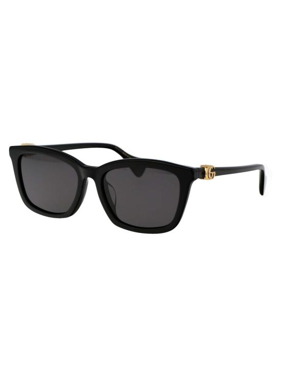  구찌 안경 GG1596 SK 아세테이트 선글라스 블랙/블랙/그레이 - GUCCI