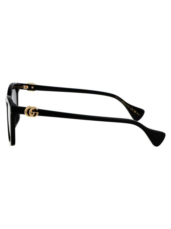  구찌 안경 GG1596 SK 아세테이트 선글라스 블랙/블랙/그레이 - GUCCI