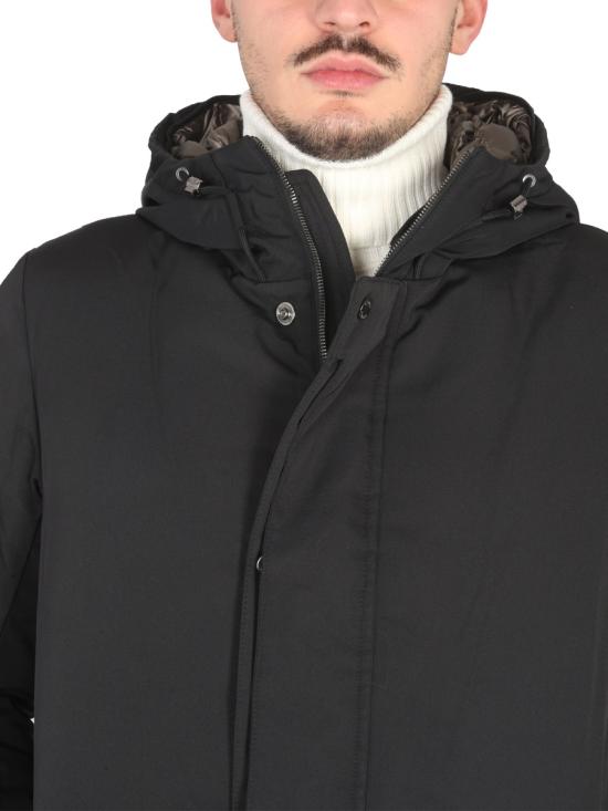  무레르 트렌치 코트 MARCO WCOU0001 BLACK - MOORER
