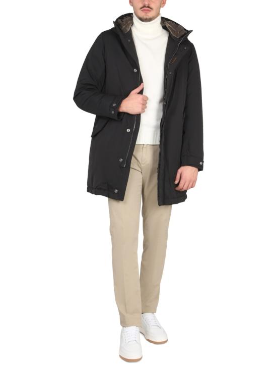  무레르 트렌치 코트 MARCO WCOU0001 BLACK - MOORER