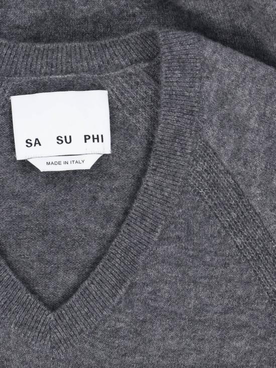 26FW 사 수 파이 스웨터 W26655 NGWS 0950 GREY - SA SU PHI