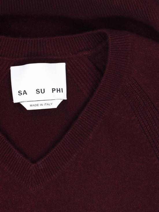 26FW 사 수 파이 스웨터 W26655 NGWS 0550 RED - SA SU PHI