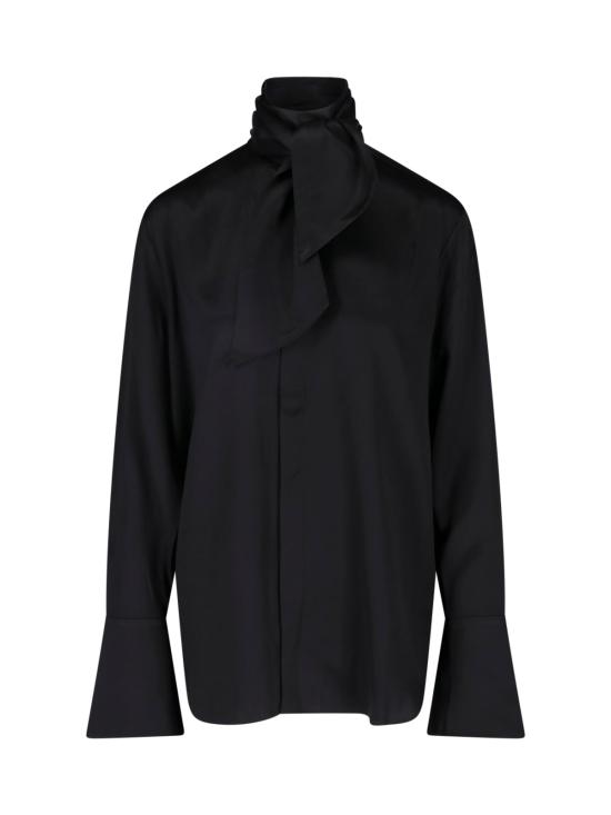 26FW 사 수 파이 블라우스 W26110 ST 0900 BLACK