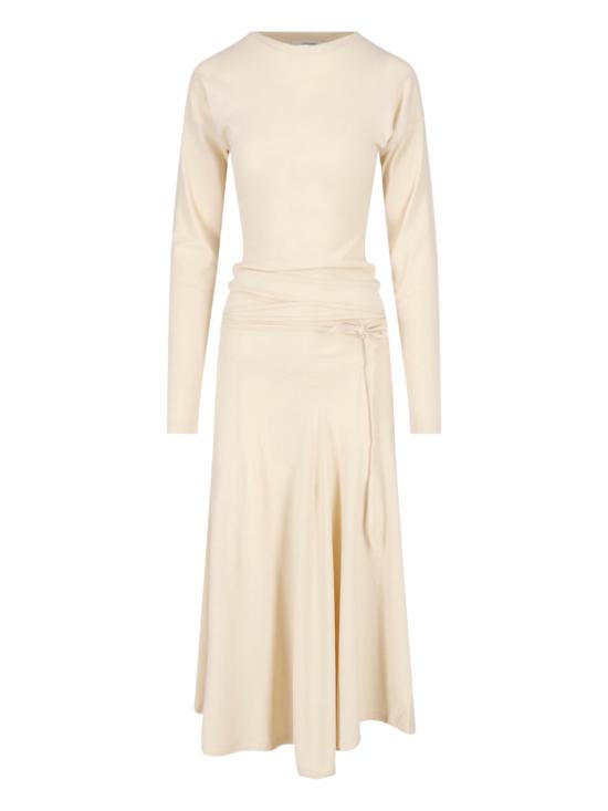 26FW 르메르 롱 원피스 DR1177 LJ1025 BG258 Cream