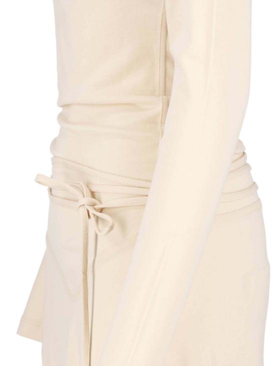 26FW 르메르 롱 원피스 DR1177 LJ1025 BG258 Cream - LEMAIRE