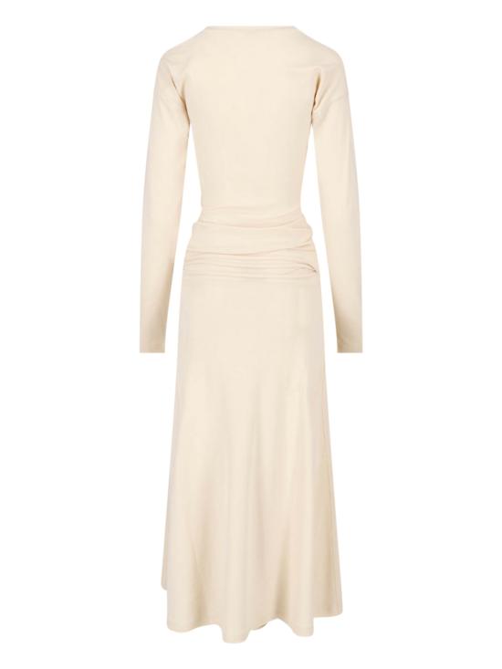 26FW 르메르 롱 원피스 DR1177 LJ1025 BG258 Cream - LEMAIRE