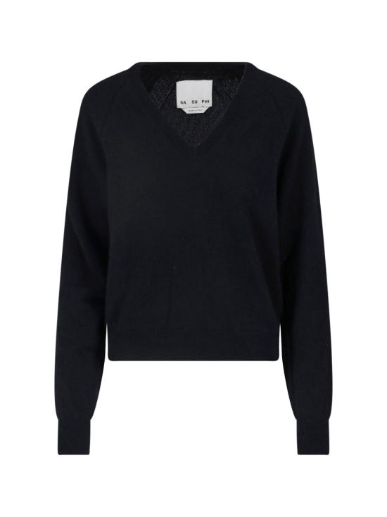 26FW 사 수 파이 스웨터 W26655 NGWS 0900 BLACK