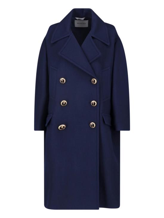 26FW 발렌시아가 코트 872232 TUU16 8065 BLUE