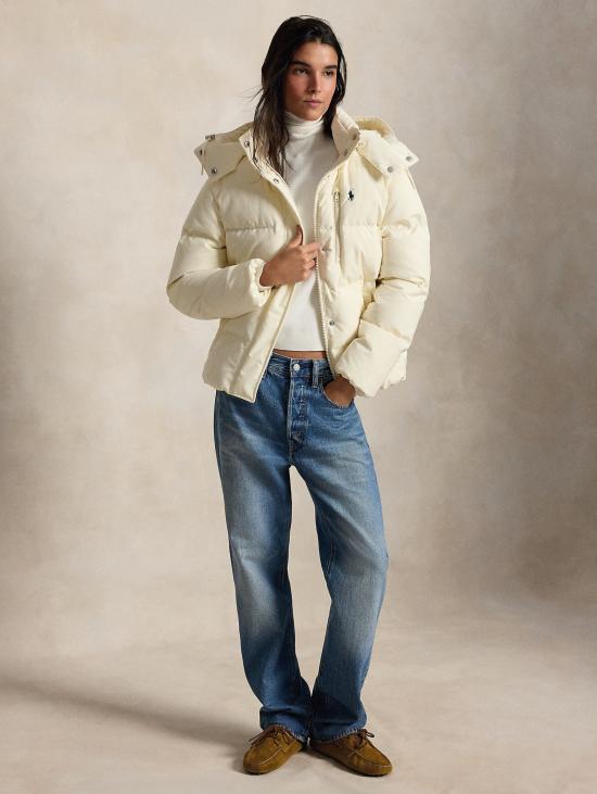 26FW 랄프 로렌 숏패딩 피우미노 트라푼타토 오파코 크레마 - RALPH LAUREN