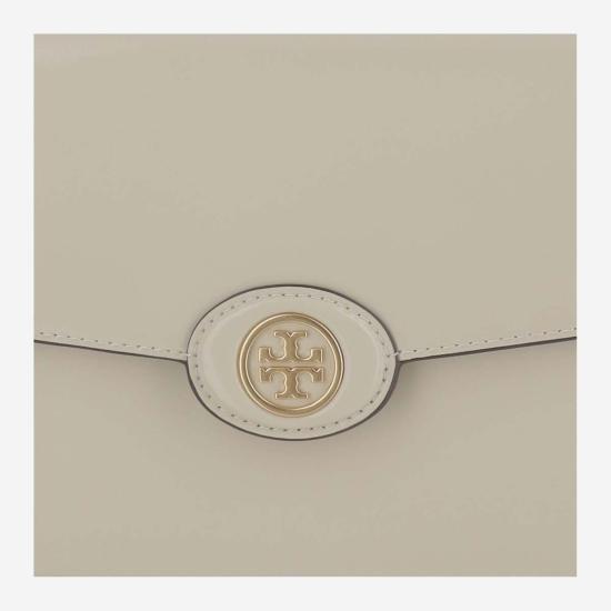  토리버치 가방 글로시 레더 숄더백 화이트 - TORY BURCH