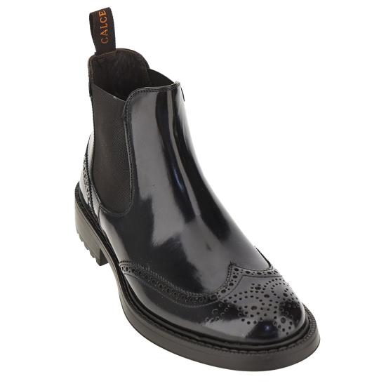26FW 칼체 부츠 X2067ANTIK Black - CALCE
