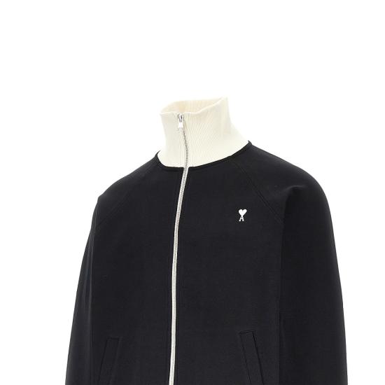 26FW 아미 긴팔 티셔츠 USW796JE0245 Black - AMI