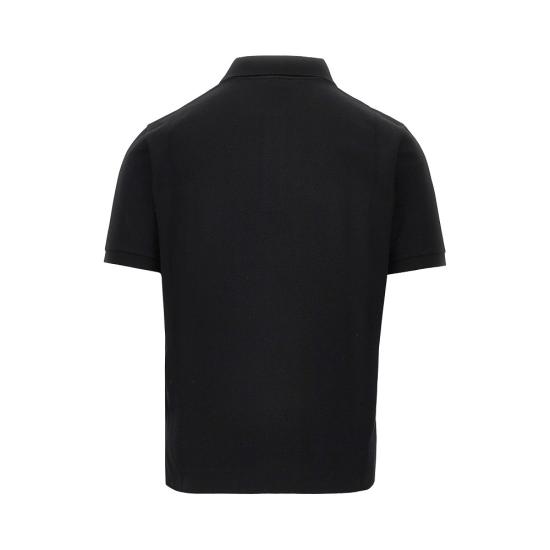 26FW 생로랑 폴로 티셔츠 A001BFY38EK Black - SAINT LAURENT