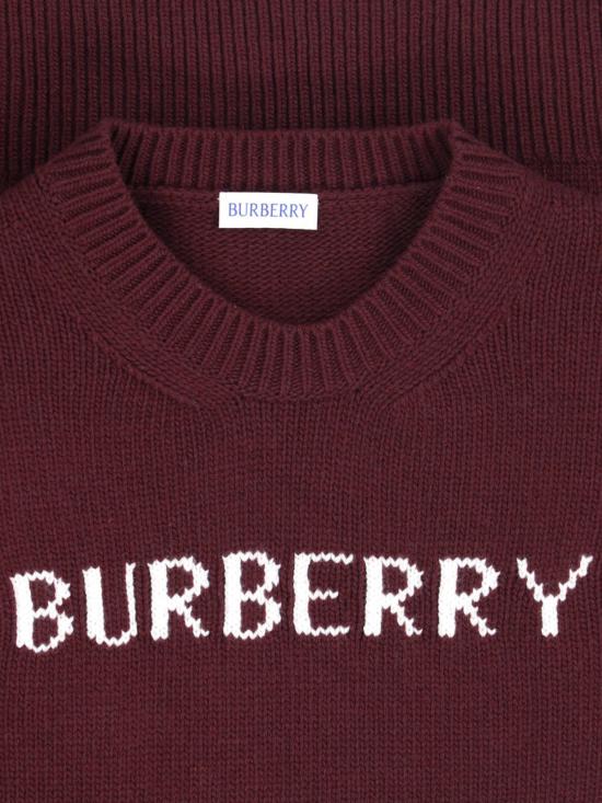26FW 버버리 스웨터 8132643 C5105 RED - BURBERRY