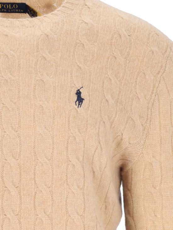 26FW 폴로 랄프로렌 케이블 니트 스웨터 710 876762 009 BROWN - POLO RALPH LAUREN
