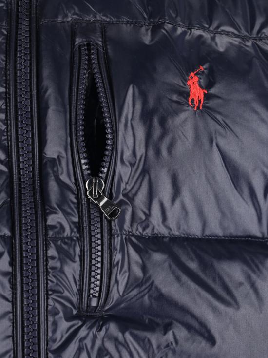 26FW 폴로 랄프로렌 고햄 글로시 다운 자켓 710 968281 002 Blue - POLO RALPH LAUREN