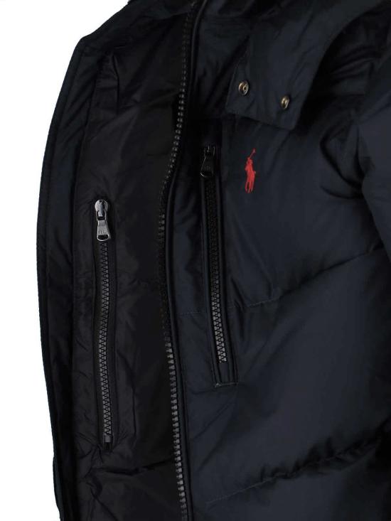 26FW 폴로 랄프로렌 고햄 다운 자켓 710 968278 001 Black - POLO RALPH LAUREN