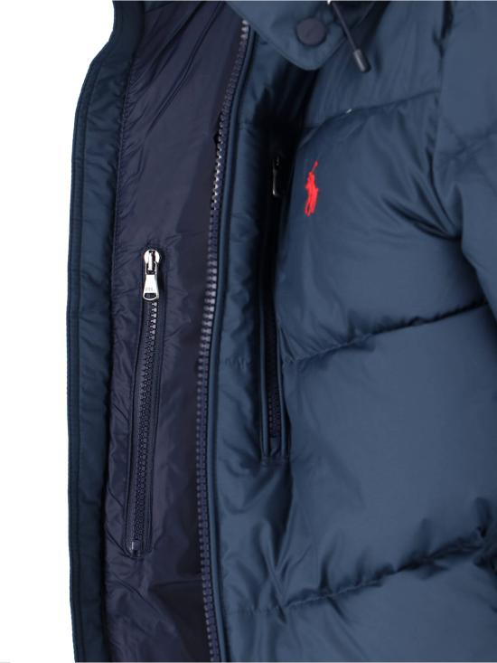 26FW 폴로 랄프로렌 고햄 다운 자켓 710 968278 003 Blue - POLO RALPH LAUREN