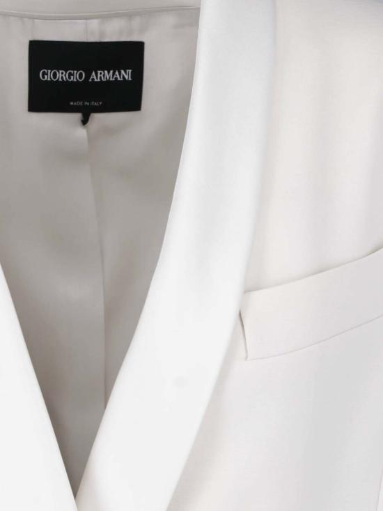 26FW 조르지오 아르마니 수트 자켓 GW003989 TE16469 U8001 WHITE - GIORGIO ARMANI