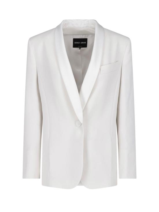 26FW 조르지오 아르마니 수트 자켓 GW003989 TE16469 U8001 WHITE