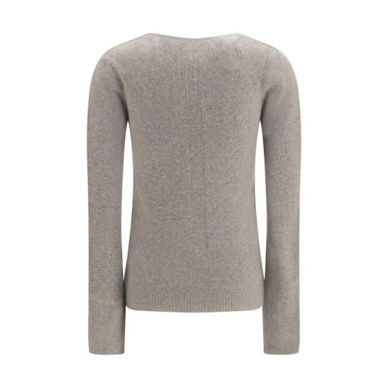 26FW 릭 오웬스 스웨터 브이넥  (회색) - RICK OWENS