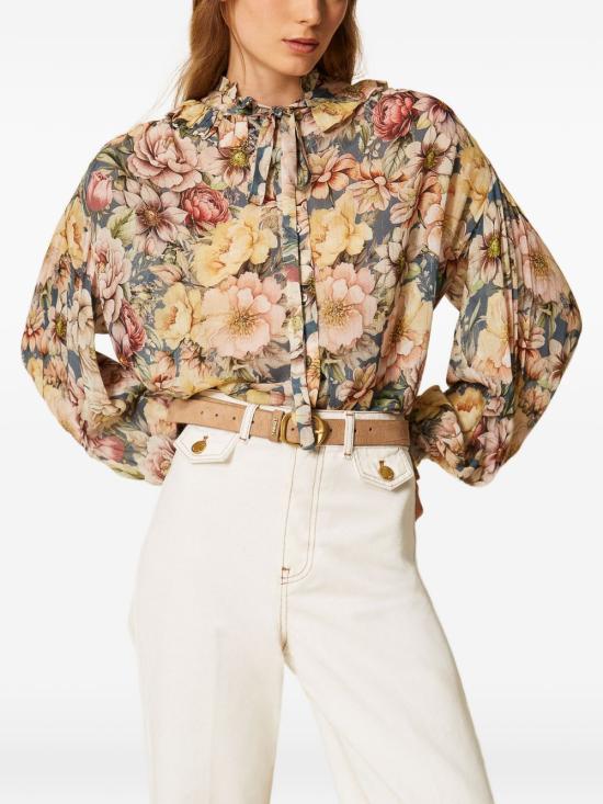 26FW 트윈셋 블라우스 262TT2611 S1951514099 BLU INDACO - TWINSET