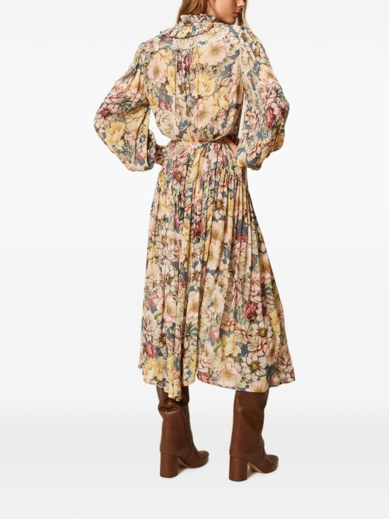 26FW 트윈셋 미디 원피스 262TT2610 S1951514099 Blu indaco - TWINSET