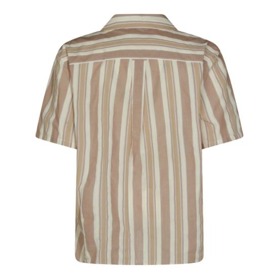 26SS 생로랑 반팔 셔츠 859775Y2N582726 Neutrals - SAINT LAURENT