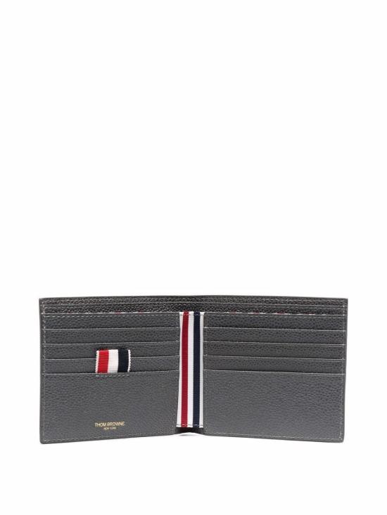 26FW 톰브라운 페블 그레인 레더 빌 폴드 지갑 MAW023A 00198 025 DGRAY DOM - THOM BROWNE