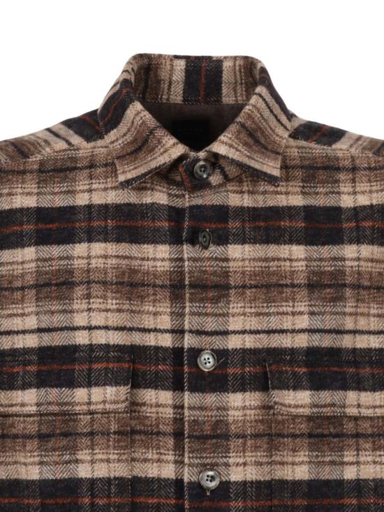 25FW 싸쿠스 긴팔 셔츠 150ML 91449 Brown - XACUS