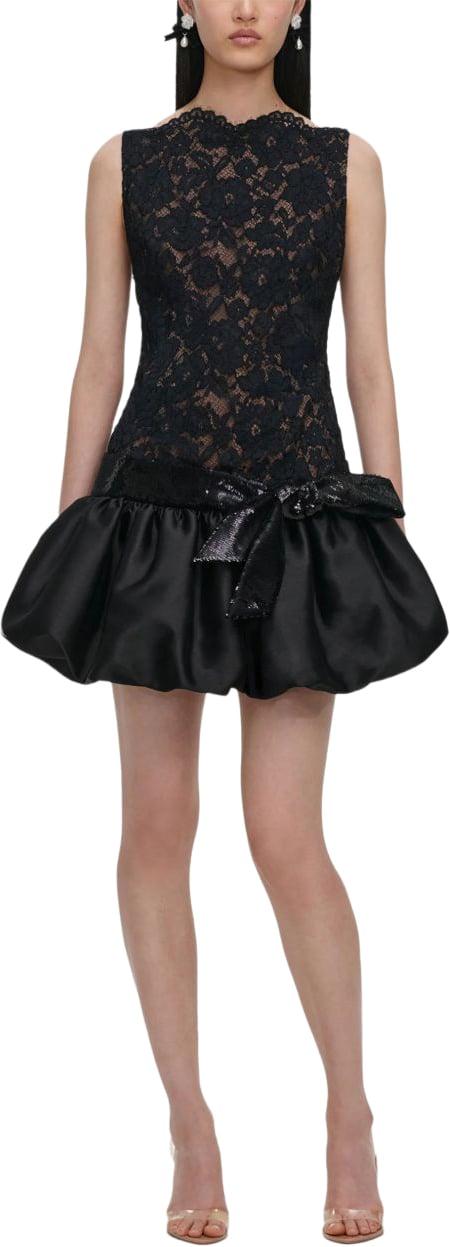 26FW 셀프 포트레이트 숏 원피스 AW26013SBBLACK - SELF PORTRAIT