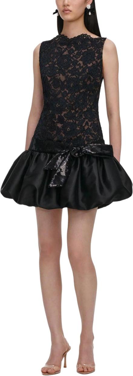 26FW 셀프 포트레이트 숏 원피스 AW26013SBBLACK - SELF PORTRAIT