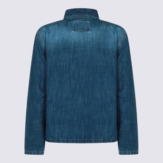 26SS 로이스 데님 35157917LINEN CROSS STONE Blue - LOIS