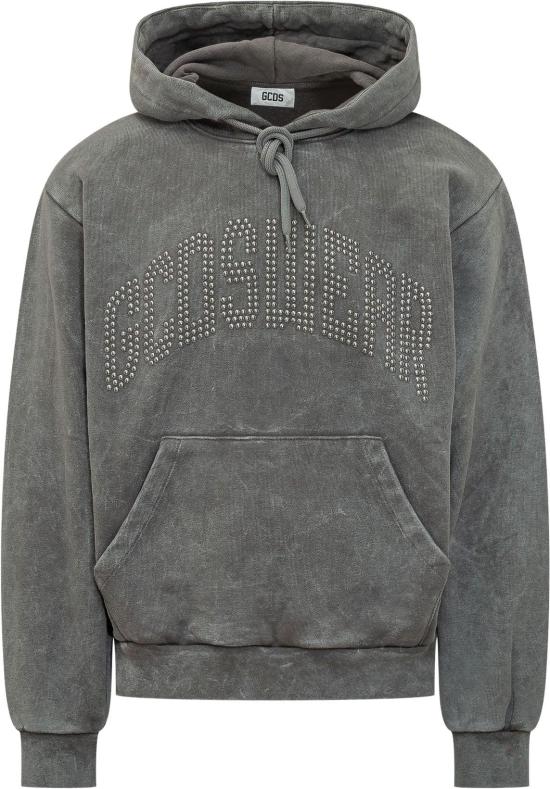 26FW 지씨디에스 후드 티셔츠 C2MWQE056F034990Z DONKERGREY