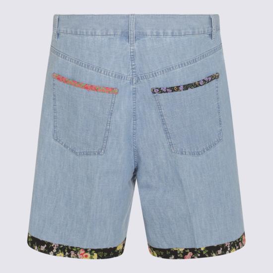  발렌티노 가라바니 데님 숏팬츠 6V0DD04HALM508 Blue - VALENTINO GARAVANI