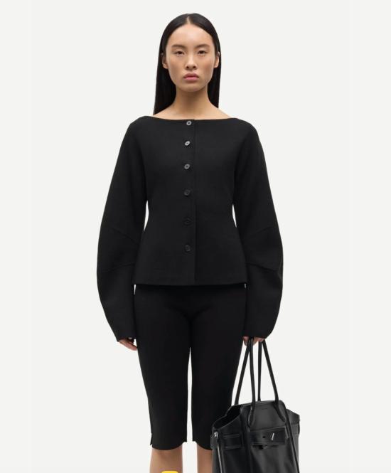  SAMSOE 가디건 삼소 살리 재킷 블랙 - OTHER BRANDS