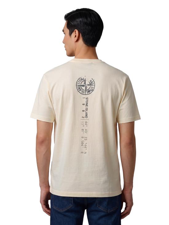 26FW 스톤 아일랜드 반팔 티셔츠 L2S152100001S0533V0093 BIANCO - STONE ISLAND