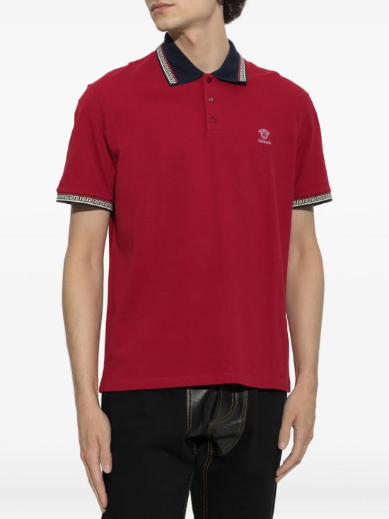 26FW 베르사체 반팔 티셔츠 10260071A186872RJ00 ROSSO - VERSACE