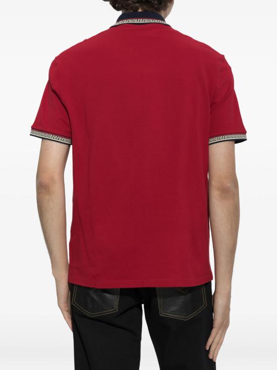 26FW 베르사체 반팔 티셔츠 10260071A186872RJ00 ROSSO - VERSACE