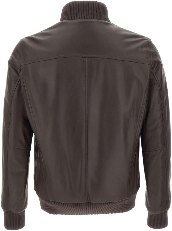 26FW 발바 가죽 자켓 VERMONT58200290029 BROWN - BARBA