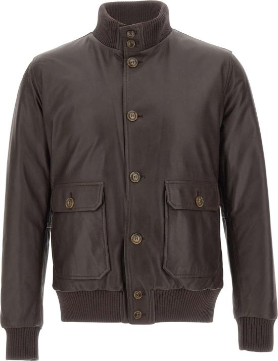 26FW 발바 가죽 자켓 VERMONT58200290029 BROWN